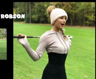 Beautiful Woman In Golf - Lucy Robson #Golf #SwingGolf #Golfgirl