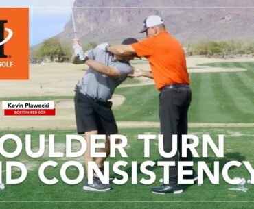 Malaska Golf // Player Lesson: Shoulder Turn and Consistency with Kevin Plawecki, Boston Red Sox