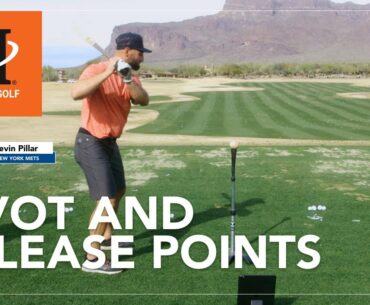 Malaska Golf // Player Lesson: Pivot and Release Points with Kevin Pillar, New York Mets
