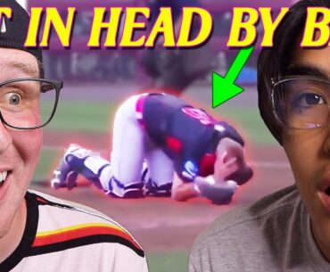LIL KERSH REACTS TO VIRAL BASEBALL VIDEOS WITH ME!