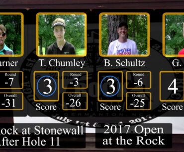 Final Round- The Open at the Rock at Stonewall- Back 9(Turner, Chumley, Schultz, Shue)