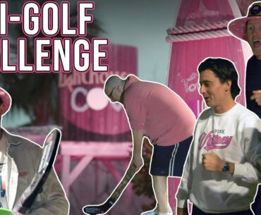 We Played Each Other In Mini Golf And It Was A Giant Mess - Pink Whitney Mini Golf Challenge