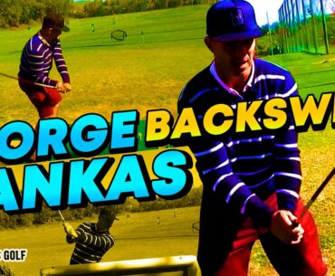 How George Gankas Builds BACKSWINGS | Golf VLOG