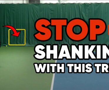 Stop Shanking With This Trick - Tennis Lesson