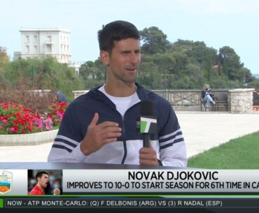 Novak Djokovic | 2021 Rolex Monte-Carlo Masters Second Round Win Interview