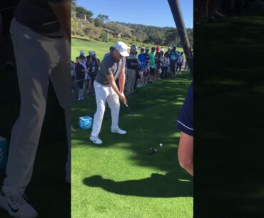 Nick Watney driver golf swing FO crushing 2nd at Pebble Beach Driver PGA Tour #driver #PGA #swings