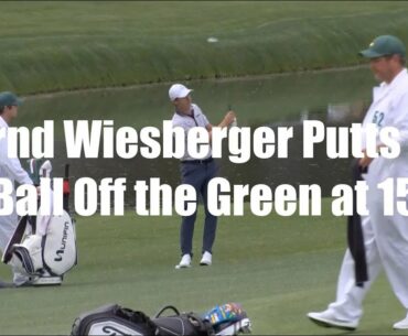 Bernd Wiesberger Hits Ball Off Green at the Masters - Golf Rules Explained