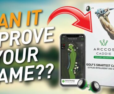 CAN THIS SMART CADDIE FIX MY GAME? ARCCOS Unboxing, Setup & First Impressions
