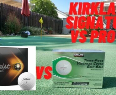 Kirkland Signature Golf Ball vs Titleist Pro V1 | Expensive vs Cheap