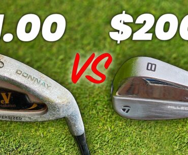 EXPENSIVE GOLF CLUBS  v CHEAP BUDGET GOLF CLUBS