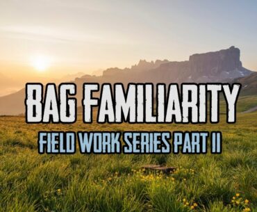 Disc Golf Bag Familiarity Drill - Field Work Series Part 2