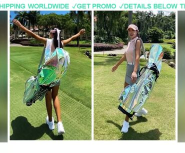 [Promo] $179.38 Pgm Portable Golf Stand Bag Golf Bags Men Women Waterproof Golf Club Set Bags Stand