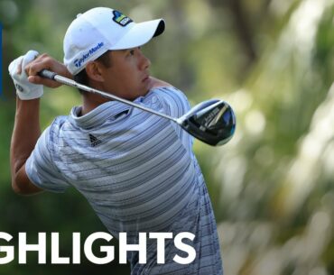 Collin Morikawa cards 4-under 67 | Round 3 | RBC Heritage | 2021