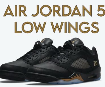 Nike Air Jordan 5 Low Wings Class of 2020-2021 Exclusive Look & Release Date + Price 2021