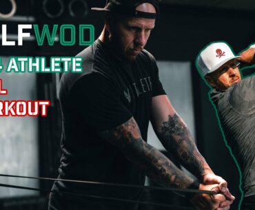 GOLFWOD 19/4 - Full Golf Fitness Workout!