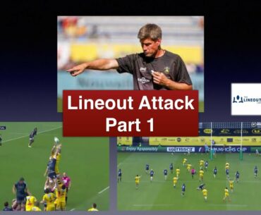 Attack off Lineouts - Part 1 - Ronan O'Gara & La Rochelle
