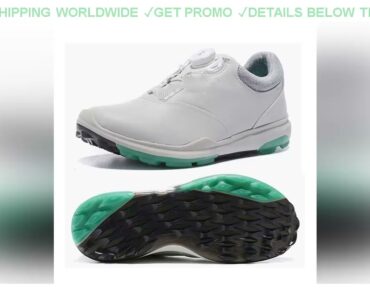 [Deal] $64.25 Professional Golf Shoes Women Size 36 41 Anti Slip Spikless Golf Footwears Outdoor Jo