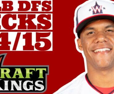 DraftKings MLB DFS Picks | April 15th