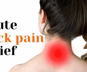 Neck Pain Relief Exercises- follow along routine for instant neck & shoulder relaxation