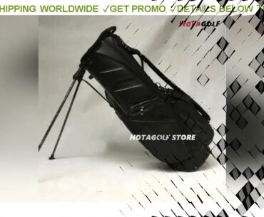 [Deal] $185 2021 New Skull printing Golf Bag PU Men Women Full Clubs Set Standard Black /White Golf