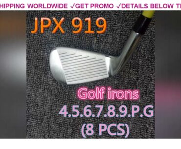 [Deal] $190 8PCS JPX919 Set Golf Wrought Iron Golf Club 4 9PG R/S Mild Steel/Graphite Club Head Cov