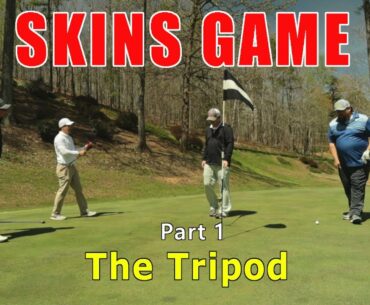 Golf Skins Game | Cripplers vs Dippas | It's Just a Tripod