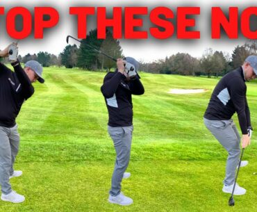 3 BACKSWING MISTAKES - How to fix them FOR GOOD!