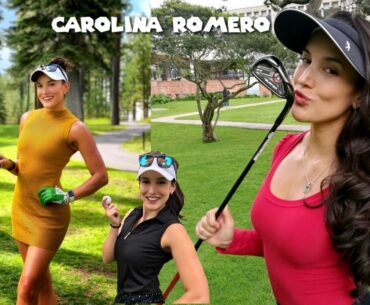 Carolina Romero - Woman in the Golf Sport  #Golf #GolfGirl #Golfswing #Golfcart