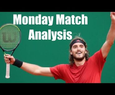 Tsitsipas Dazzles in Win over Rublev, Monte Carlo Title | Monday Match Analysis