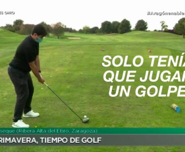 FALLANDO un GOLPE en DIRECTO en la TV: 80.000 espectadores | Golf