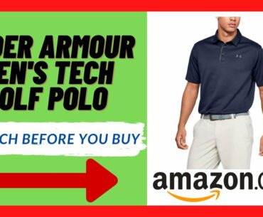 Under Armour Men's Tech Golf Polo