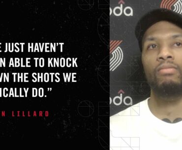 Damian Lillard: "We just haven't been able to knock down shots" | Trail Blazers vs. Nuggets