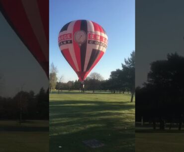 Hot Air Balloon at Bristol & Clifton Golf Club