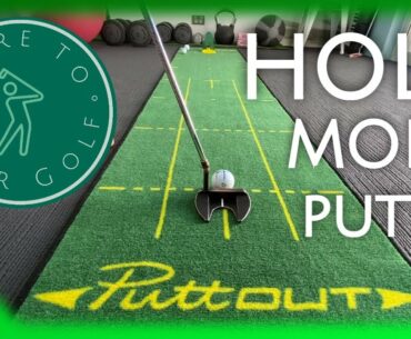 PUTTOUT PRESSURE TRAINER & MAT MASTERS EDITION - Hole more putts!!