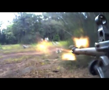 WARFIGHTER VLOG: M249 GUNCAM SAW TACHYON XC HD DIE GLORIOUSLY
