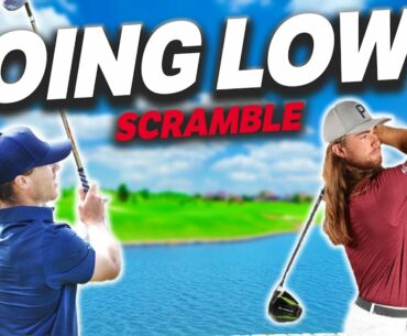 I Played A 9 Hole Scramble With Kyle Berkshire | What Can We Shoot? | Micah Morris