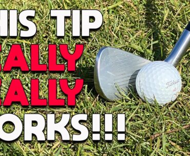 UNLOCK THE SECRET TO EFFORTLESS POWER IN THE GOLF SWING - THIS SIMPLE TIP REALLY WORKS