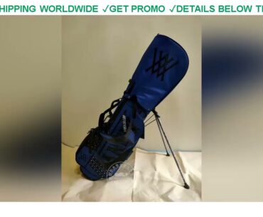 [Promo] $265 NEW Fashion brand golf Standard Ball Golf Bag Caddy Golf Cart Stuff Stand Tripod Golf