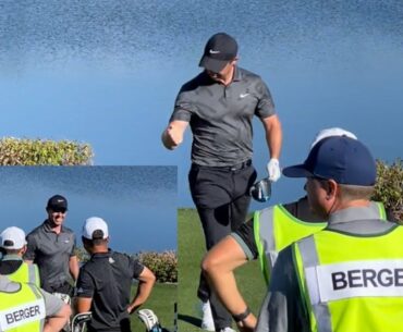 Rory Mcilroy FLEXES literally! Watch to the end! | Golf Rabble