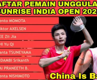 Daftar Pemain Unggulan India Open 2021 |China Is Back