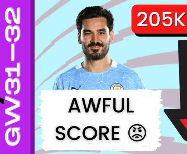 My FPL GW31 Awful Score | Preview of Double GW32 | Kane Captain ? GW32 FPL Tips