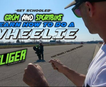 HOW TO WHEELIE : full details get homeschooled stunt basics using rear brake