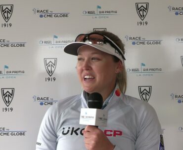 Brooke Henderson: Thursday quotes 2021 Hugel-Air Premia LA Open LPGA Tour