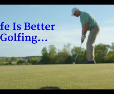 Save the earth it's the only planet with golf - Life is better golfing