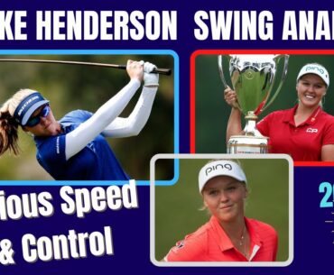 Brooke Henderson Golf Swing   [ Analysis 2021 ]