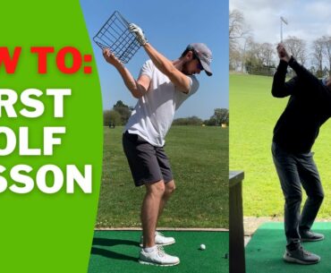 How to PREPARE for your FIRST GOLF LESSON!