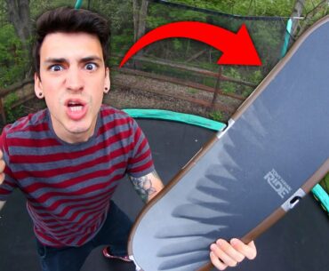 TONY HAWK RIDE BOARD TRAMPOLINE SKATE REDEMPTION!