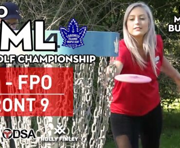2020 TIML Disc Golf Championship | FPO | R1 F9 - feat. Holly Finley