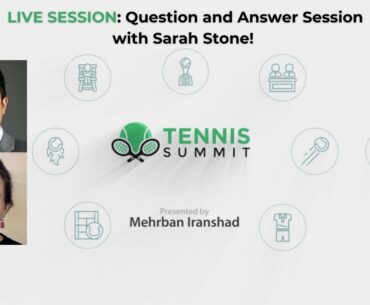 [Tennis Summit 2021] Question and Answer Session with Sarah Stone