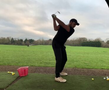 Golf Practice Range And Chipping